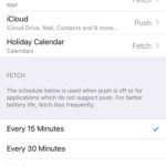 Fetch every 15 minutes