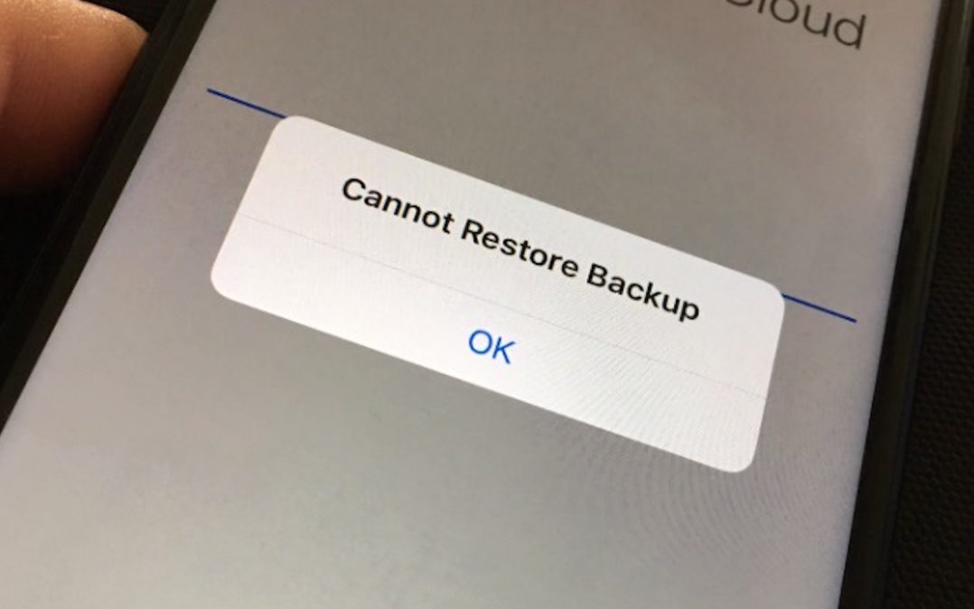 My iPhone 7 "Cannot Restore Backup" From iCloud! Here's The Fix.