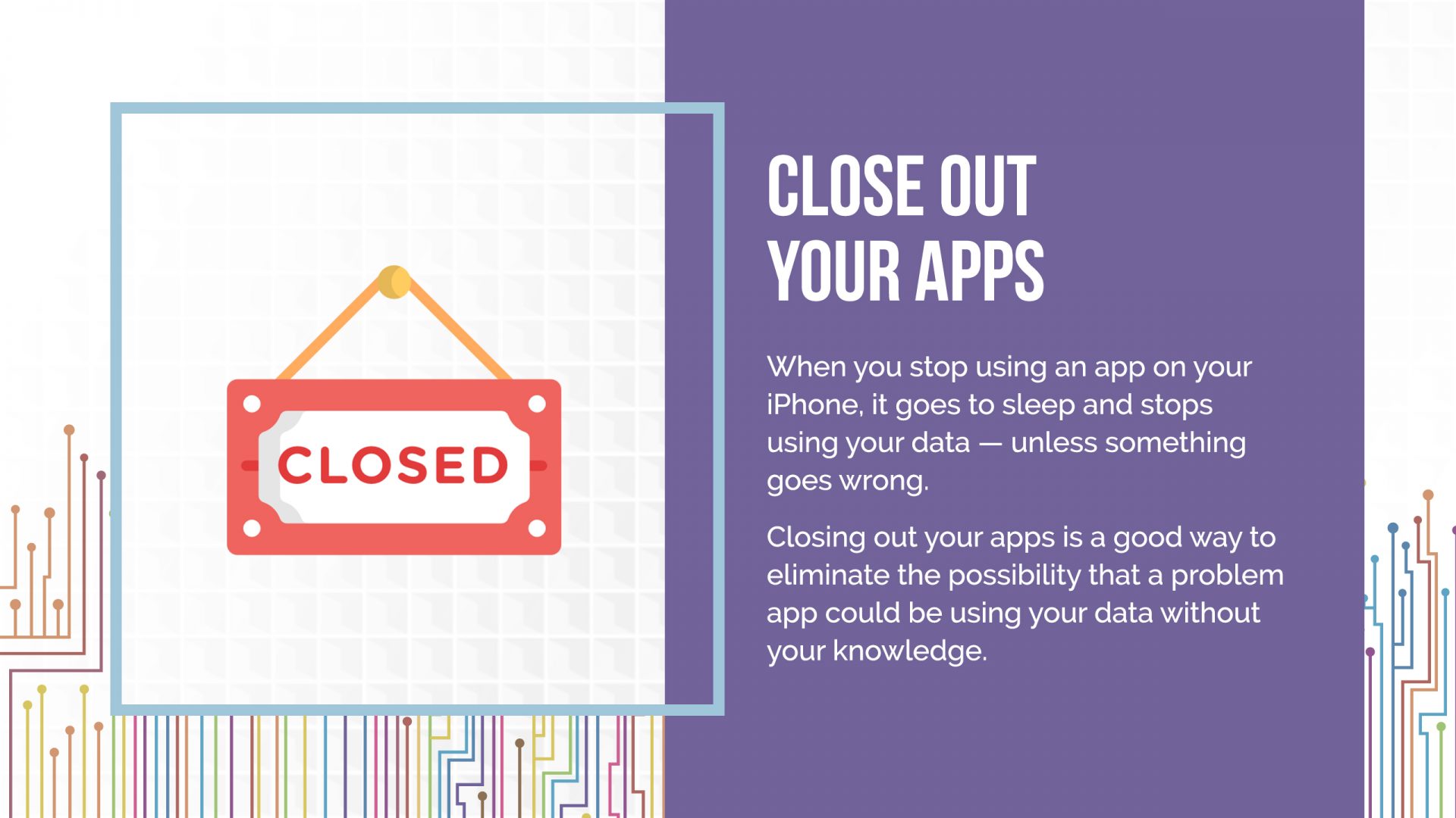 closing out apps on iphone