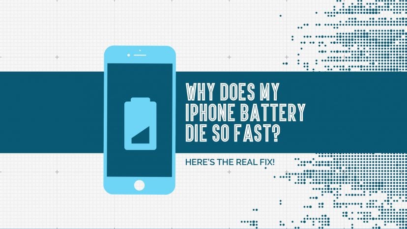 Why Does My iPhone Battery Die So Fast? Here's The Real Fix!