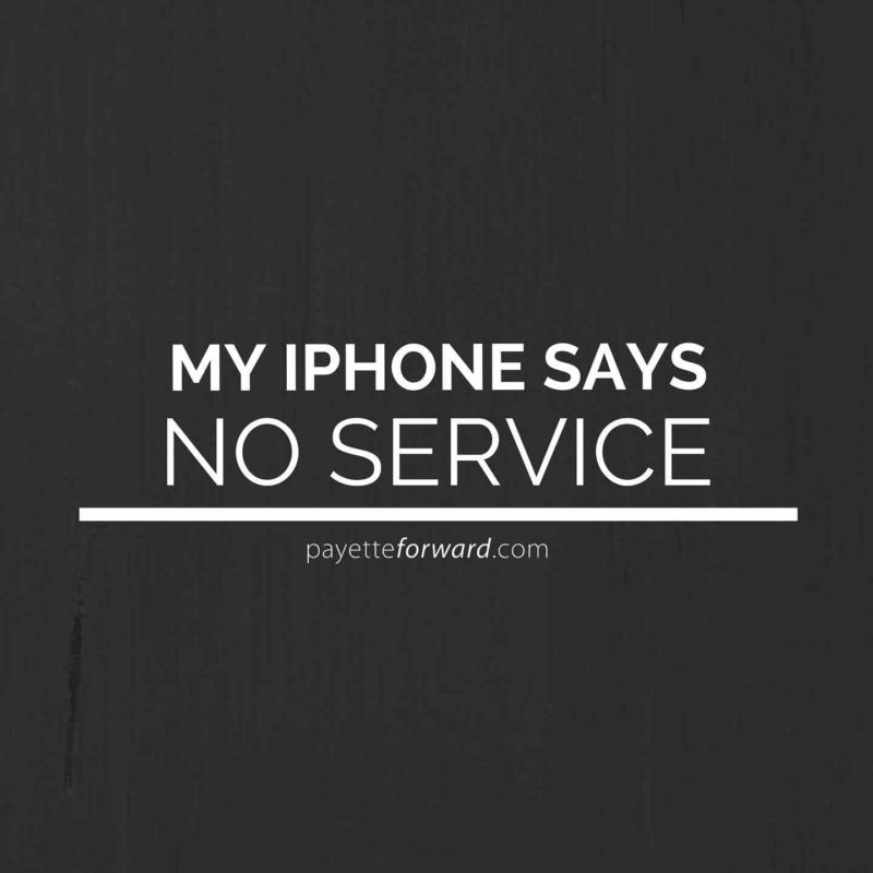 My iphone says no service here s the real fix 