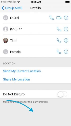 iPhone: Leave This Conversation Grayed Out or Missing? The Fix!