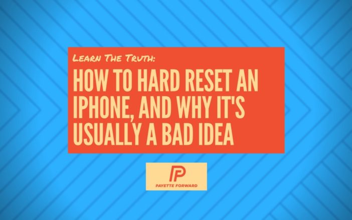 How To Hard Reset An iPhone & Why It’s Bad: An Apple Tech Explains! how to hard reset iphone