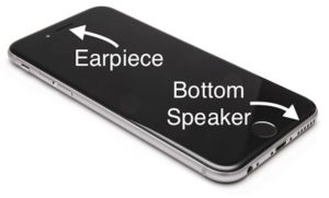 iPhone Earpiece and Bottom Speaker