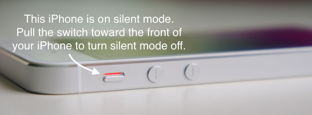 Pull iPhone silent switch forward