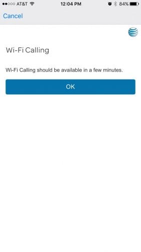 wi-fi calling enabled