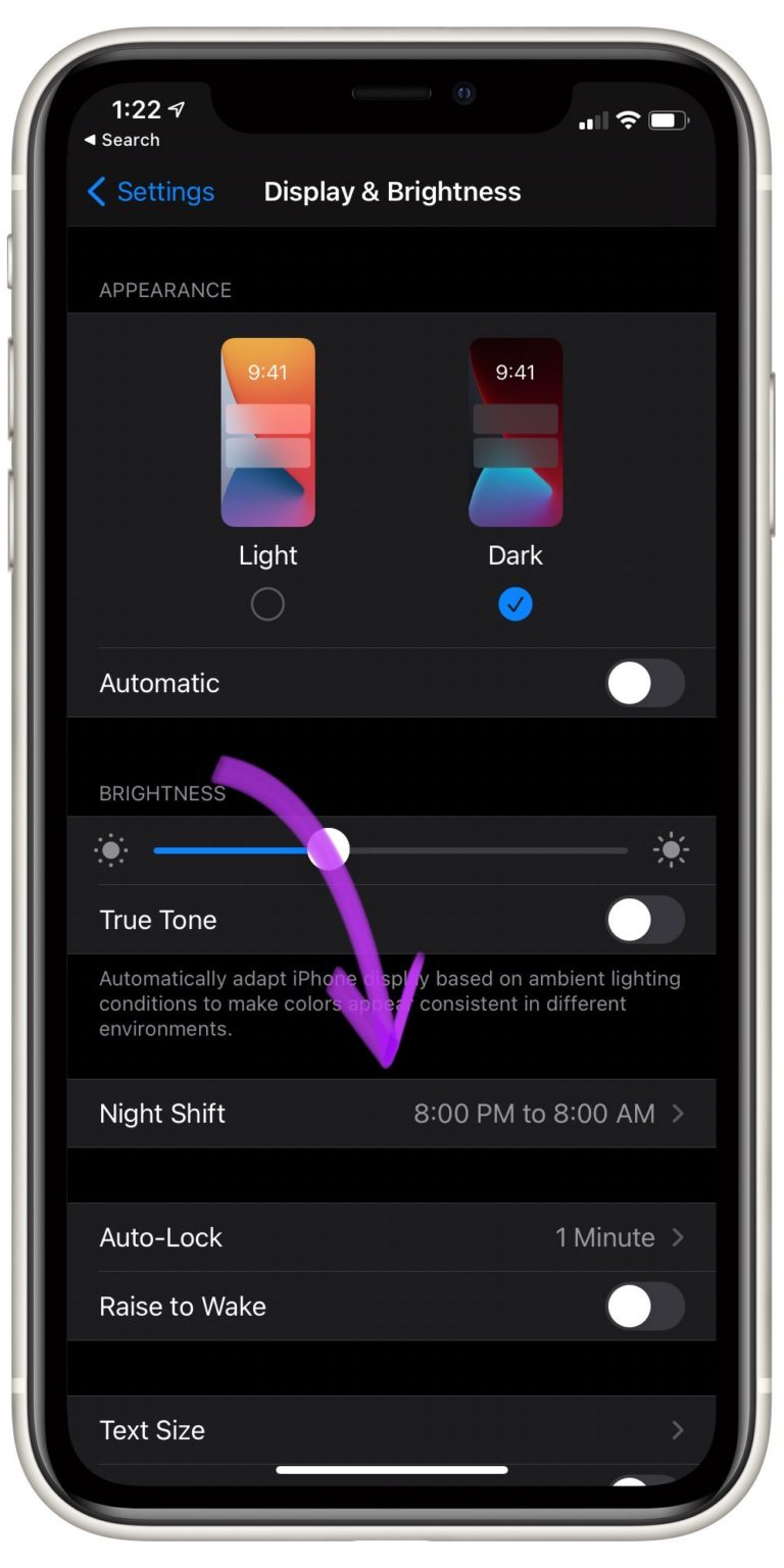 why does my iphone 8 screen keep going dark
