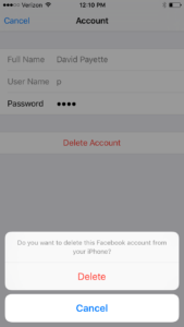 Why does facebook keep stopping on ipad