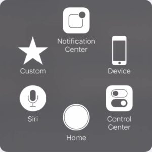 Assistive Touch Menu