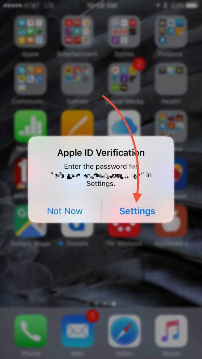 Apple ID Verification Keeps Popping Up On iPhone The Fix!