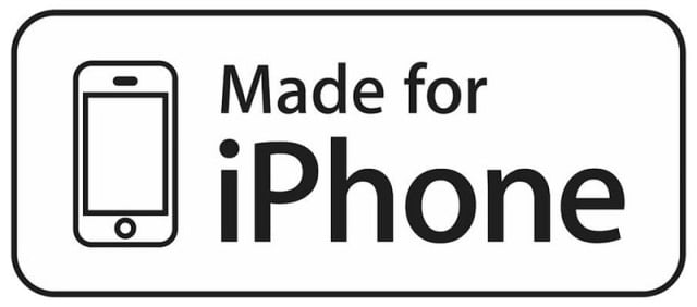 Hecho para iPhone logotipo certificado por MFi