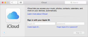 Sign in to iCloud on your Mac.