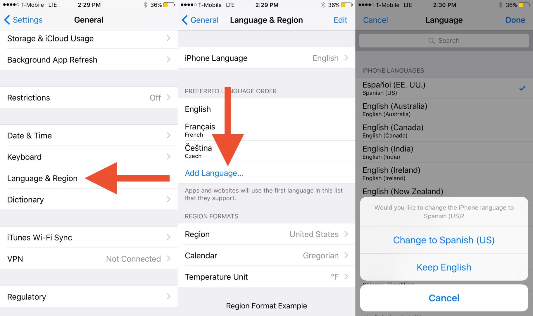 Adding additional languages to an iPhone