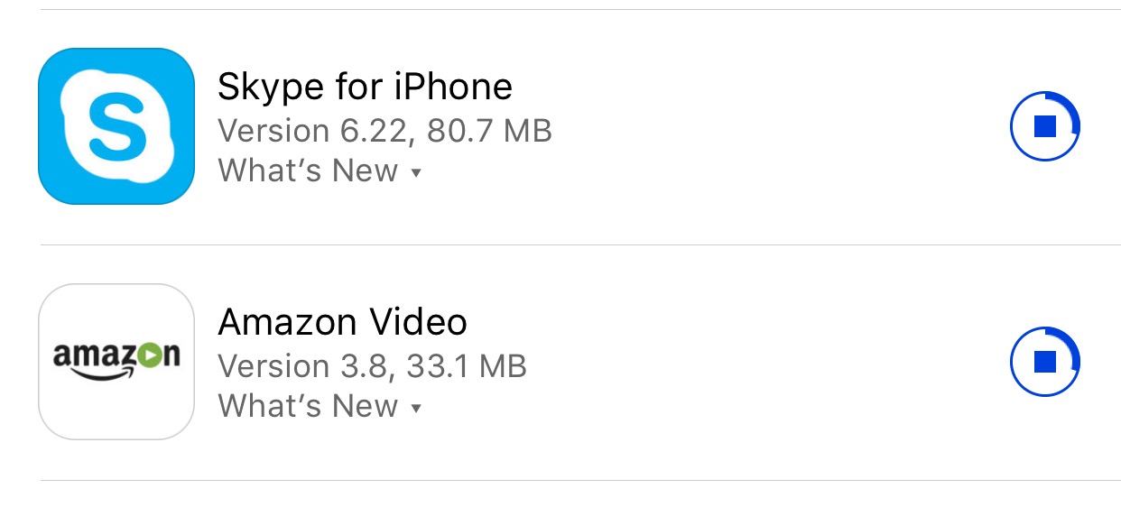 Apps Loading in App Store