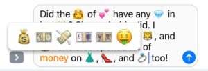 emoji-choices-for-money