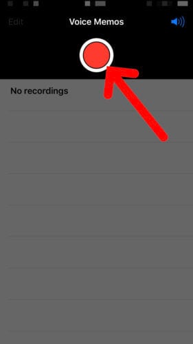 use voice memos to test iPhone mic