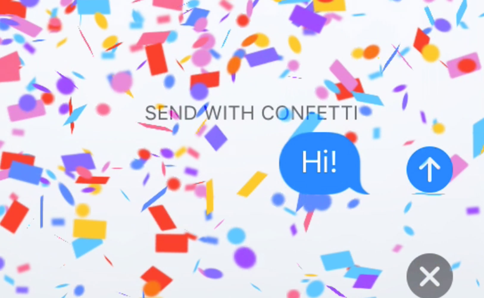 Why Are Colorful Confetti Boxes In The Messages App On My iPhone?