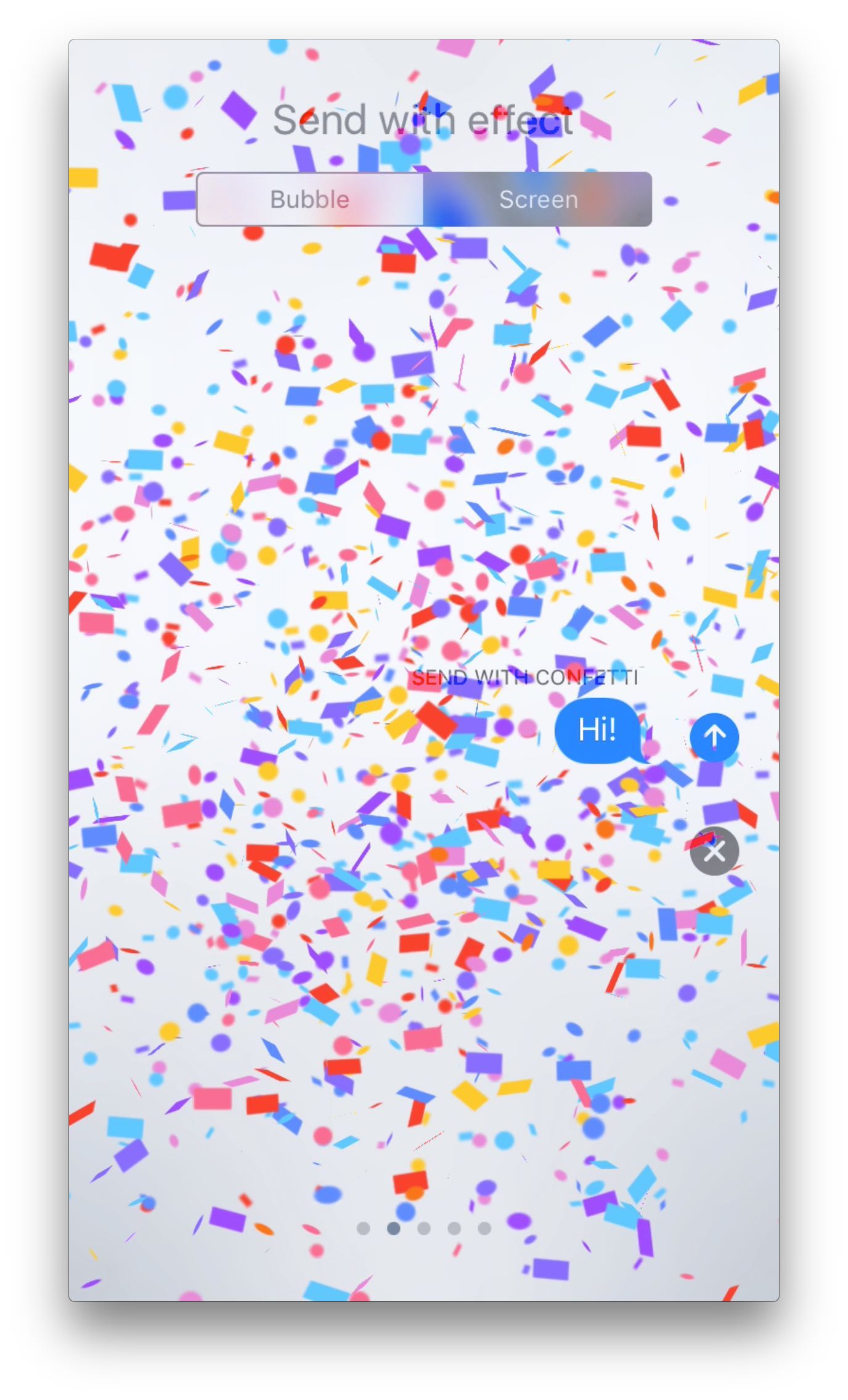 Why Are Colorful Confetti Boxes In The Messages App On My iPhone?