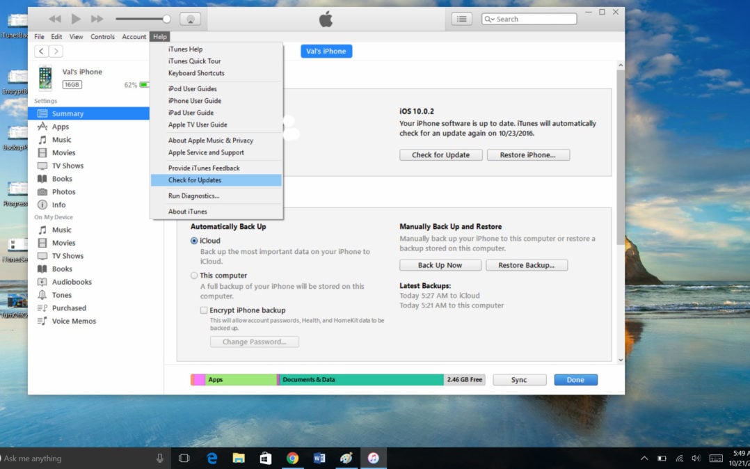 check for itunes updates windows 10 check for itunes updates windows 10
