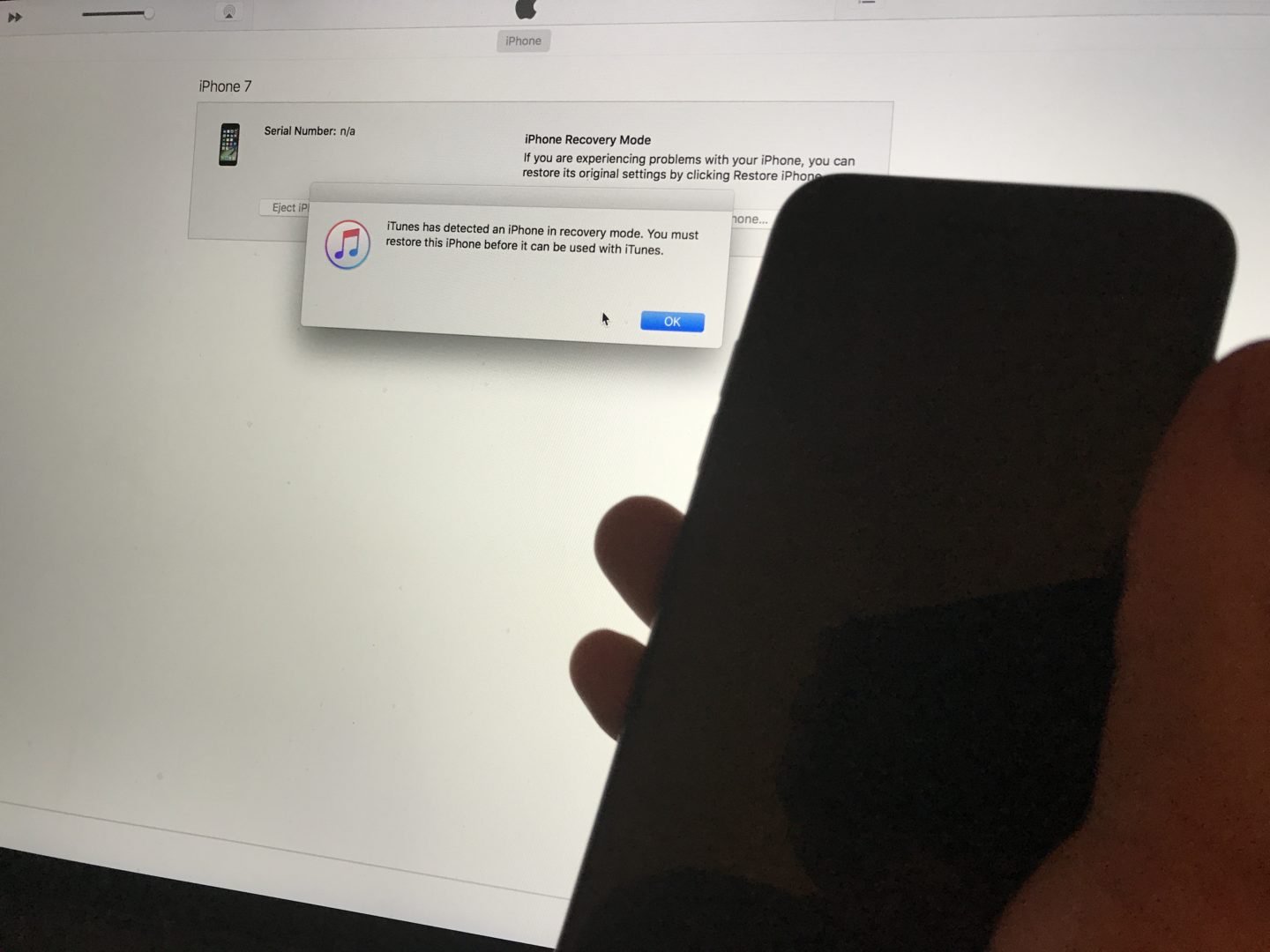 DFU restore your iPhone