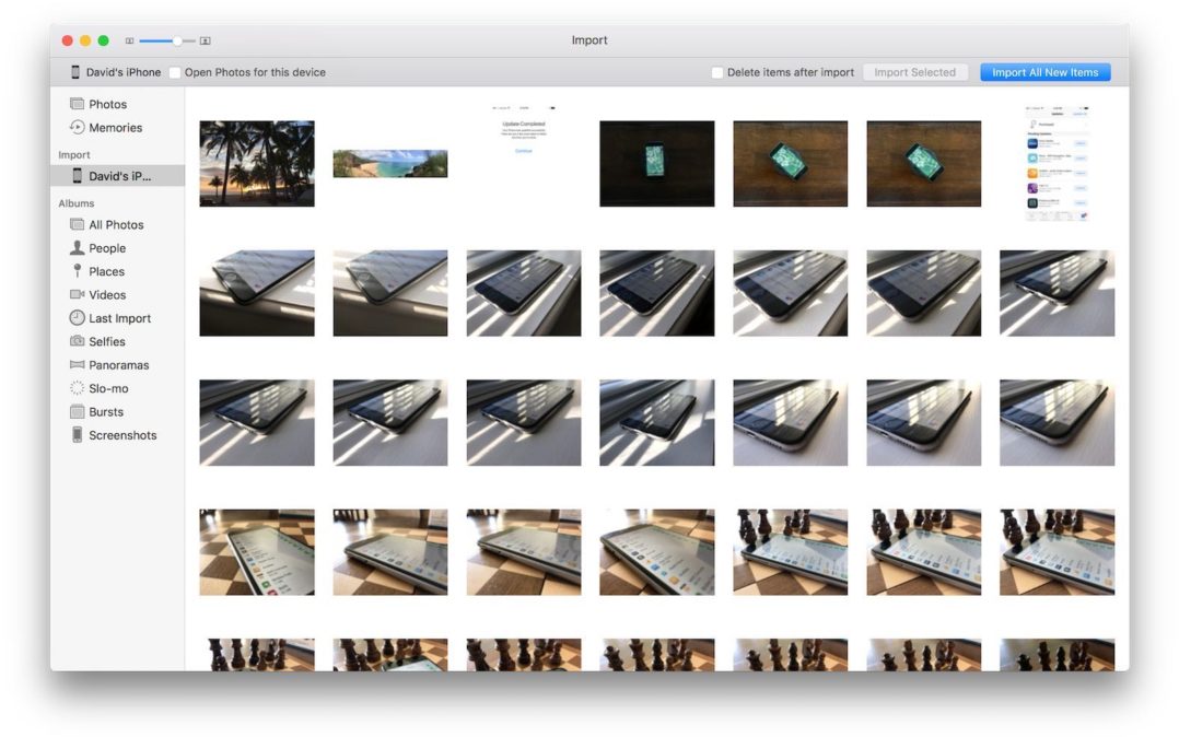 Transfer Pictures From iPhone To Mac Photos App
