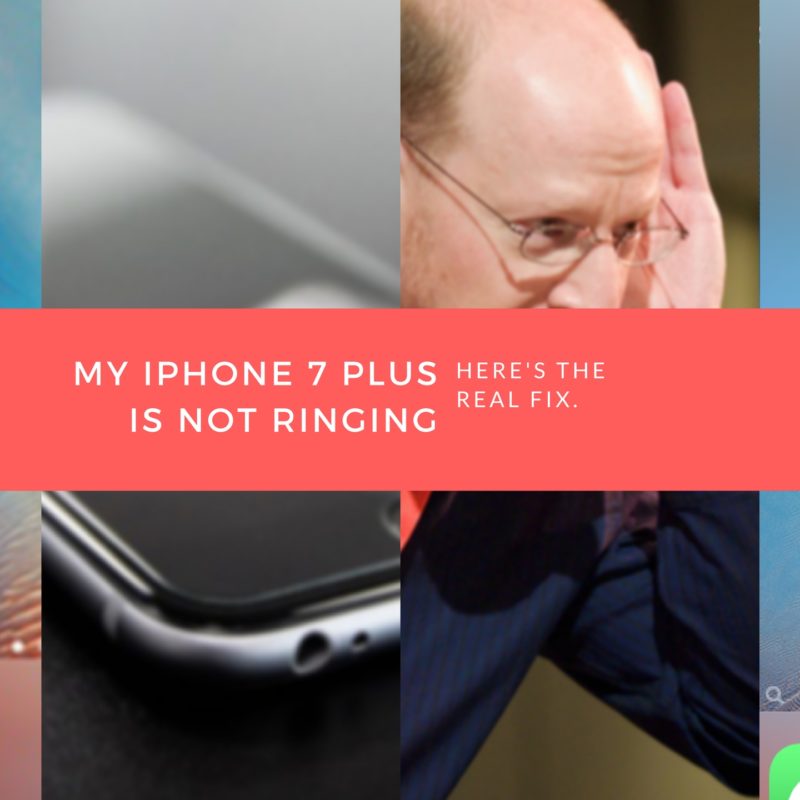 Why Is My Iphone Plus Not Ringing Why Is My Iphone Plus Not Ringing