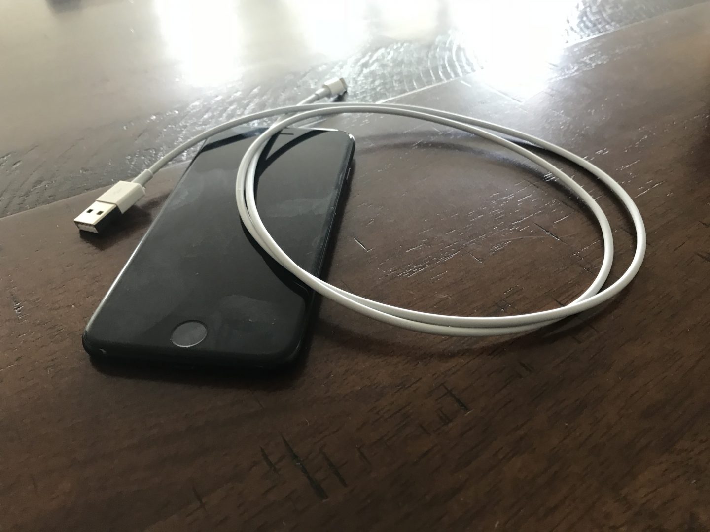 iPhone no enciende, verifica el cable