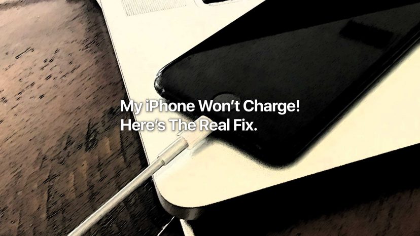 My iPhone Won't Charge! Here's The Real Reason Why.