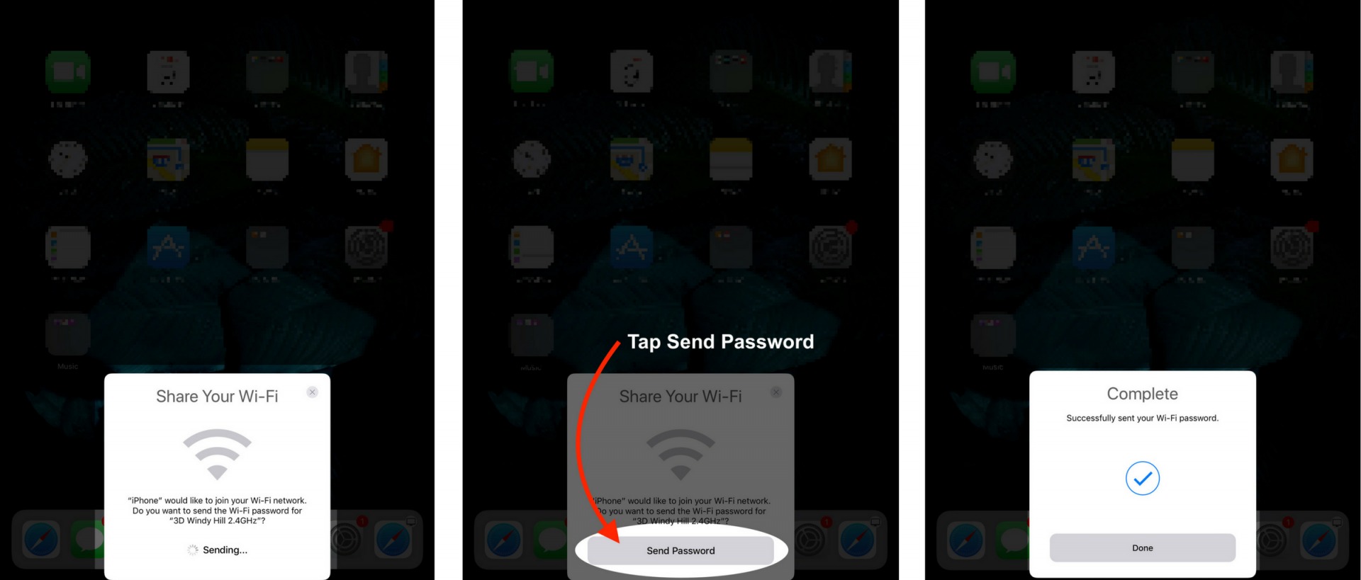 How To Share WiFi Passwords On An iPhone Or iPad