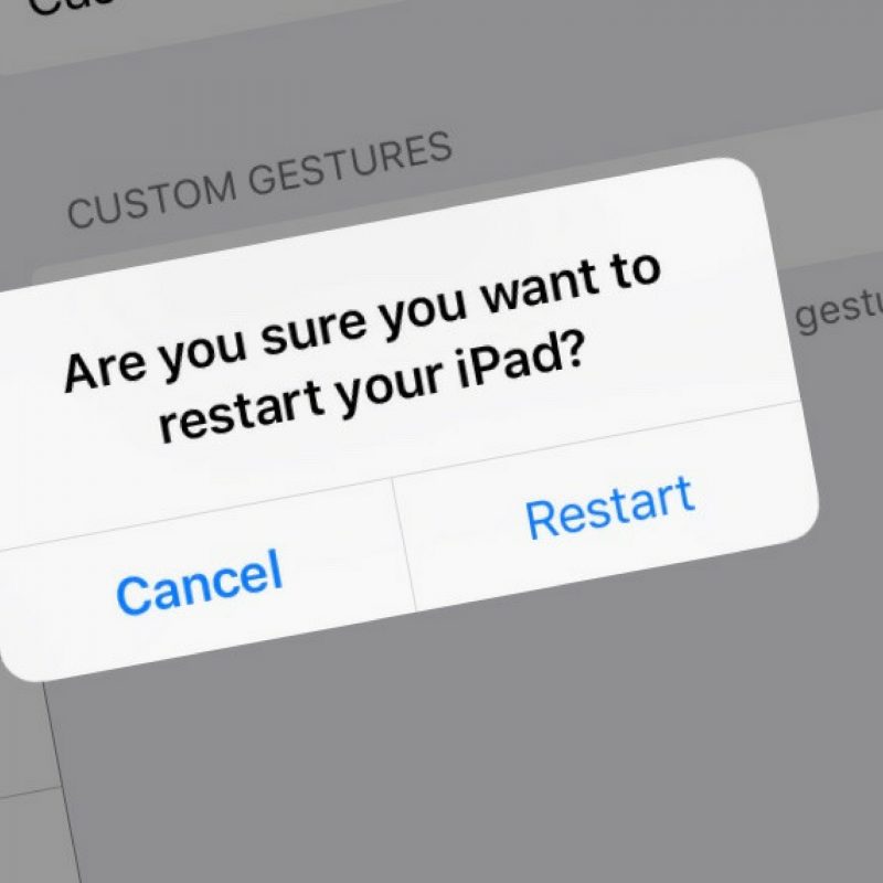 Can I Restart An iPad Without The Power Button? Yes! Here's How.