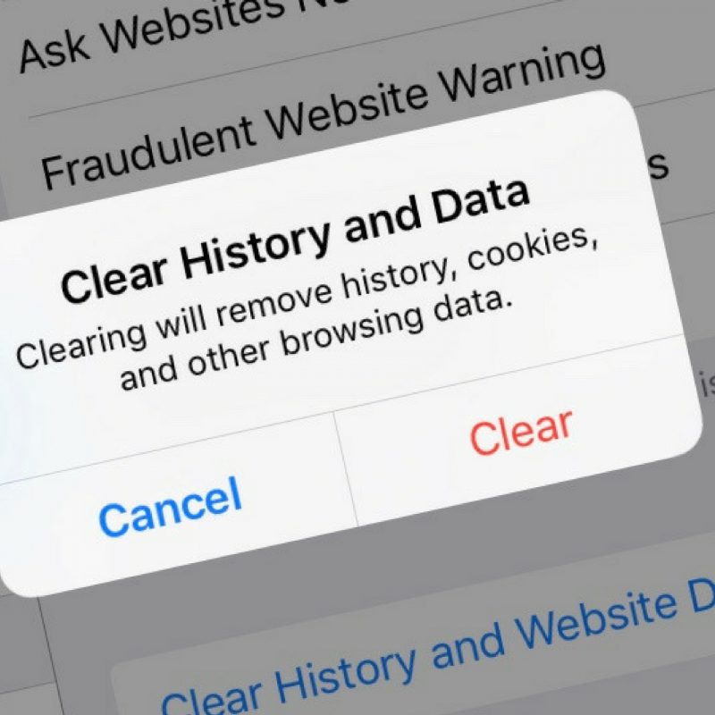 Clear Browser History On IPhone IPad The Fix For Safari Chrome 