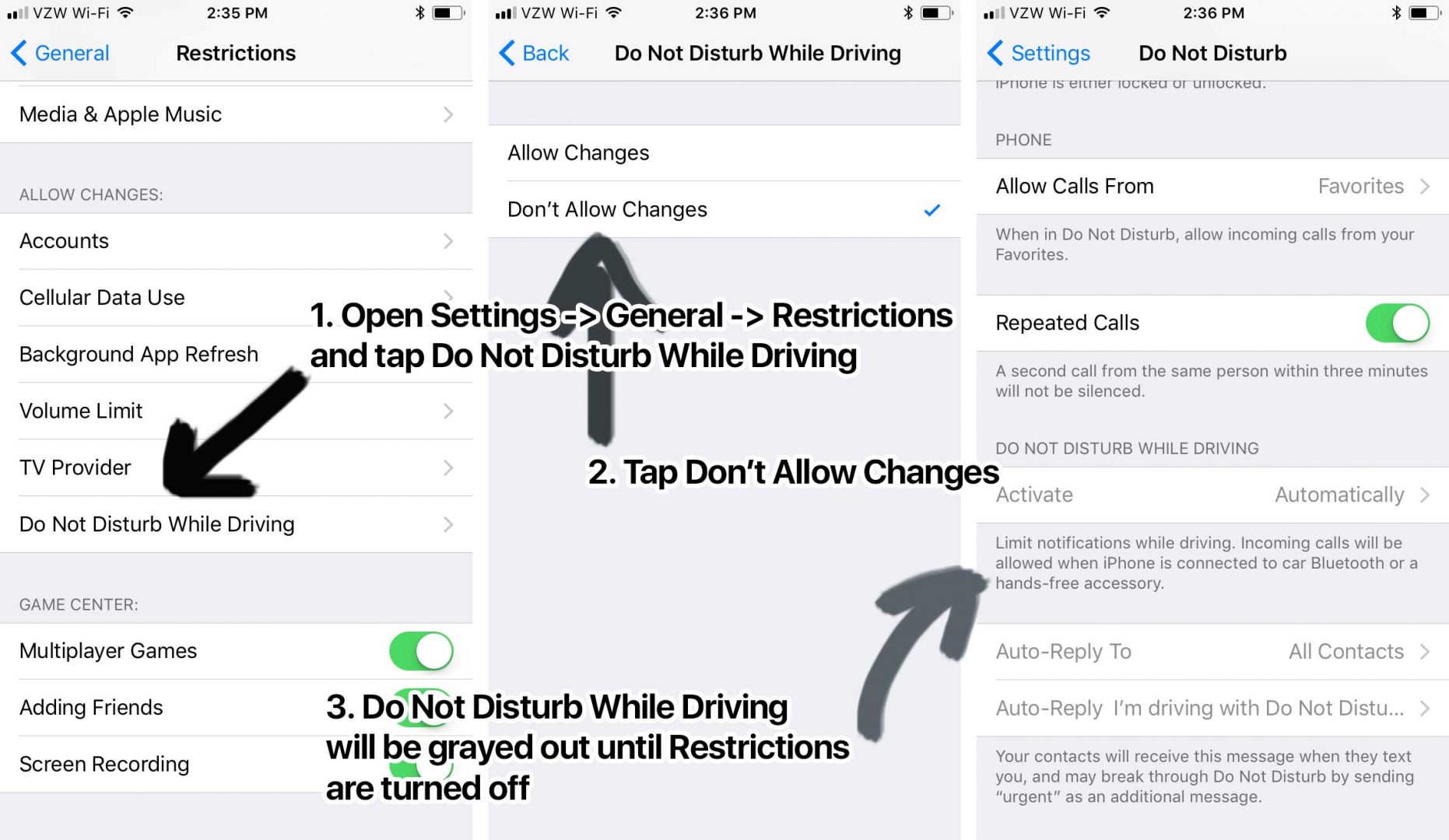 Do Not Disturb While Driving iPhone Safety Feature Explained!