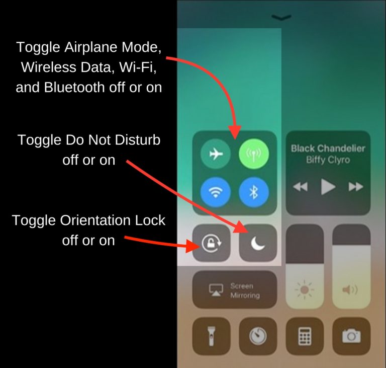 How To Use The New iPhone Control Center For iOS 11