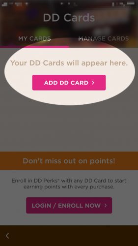 add dunkin donuts card to wallet iphone