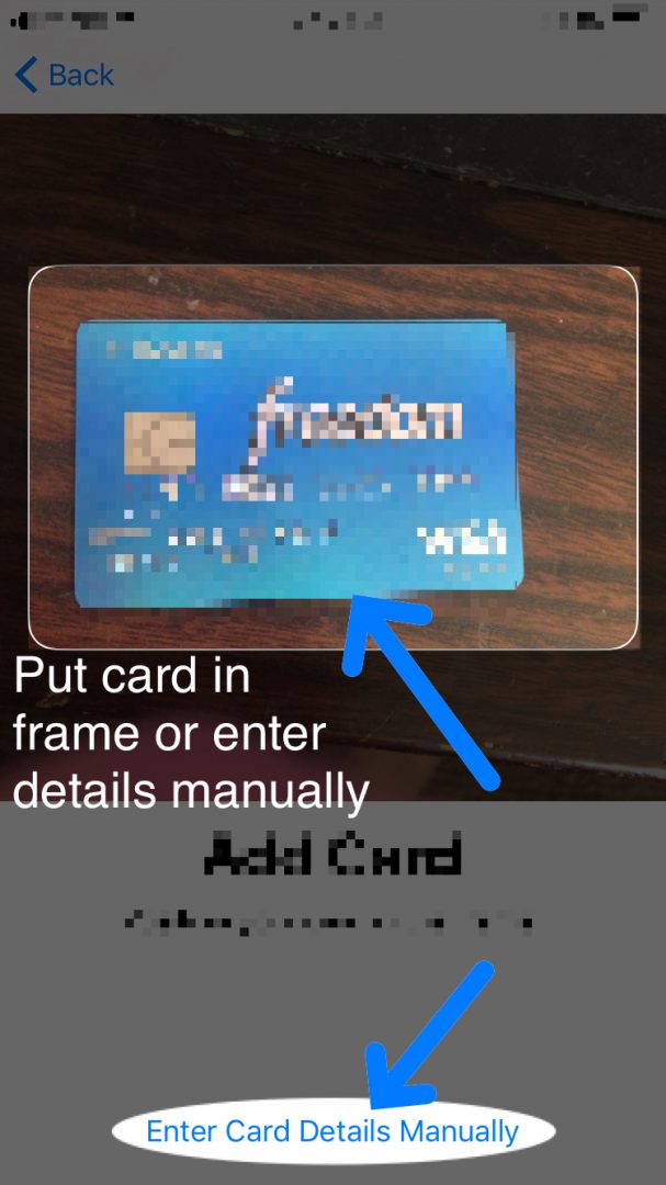 add another card to wallet