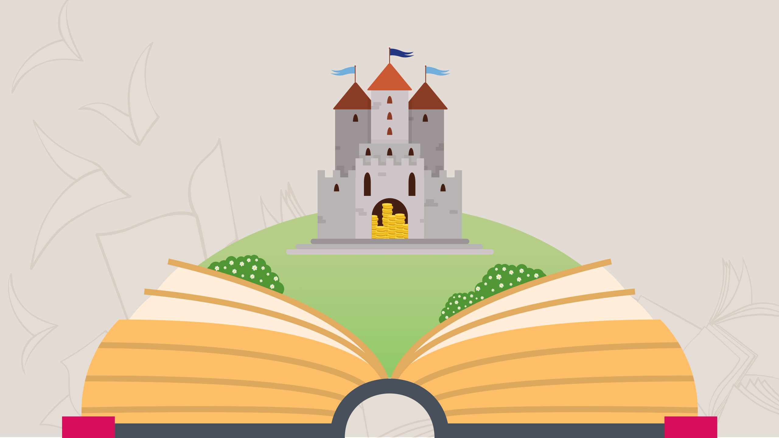 castle with gold
