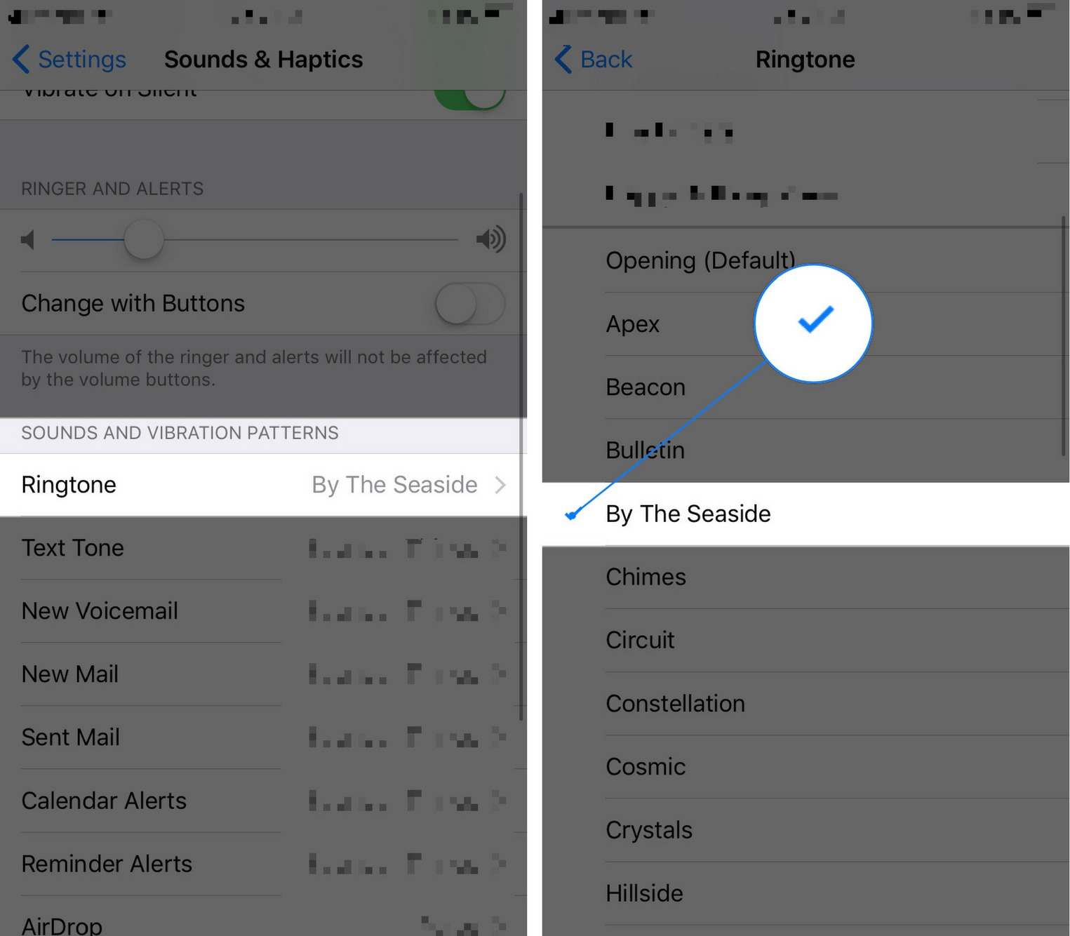 changing ringtone on iphone changing ringtone on iphone