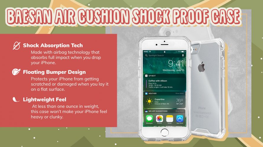 baesan air cushion iPhone case