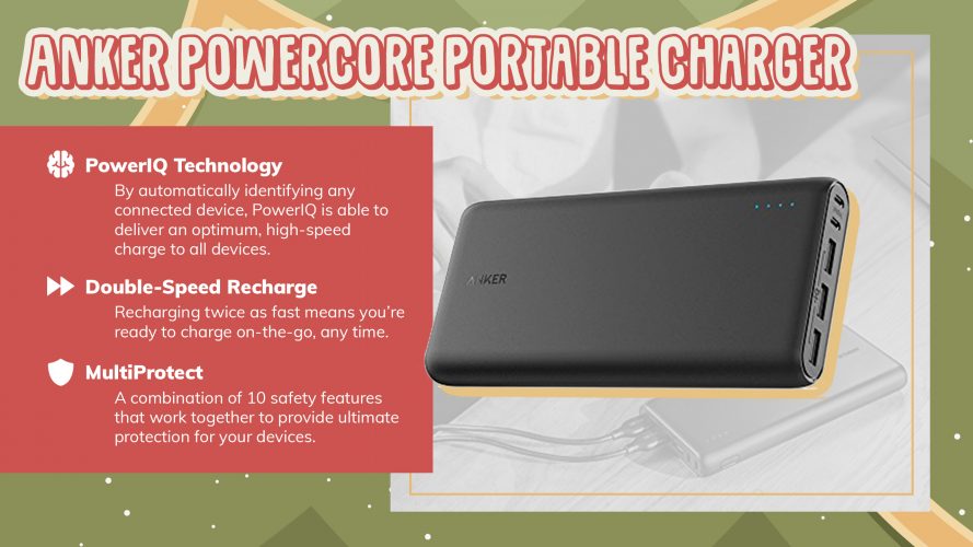 iPhone anker powercore portable charger