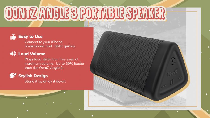 angle portable speaker