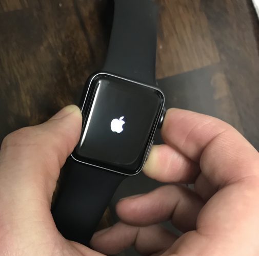 reiniciar tu apple watch