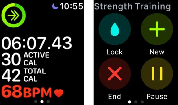 recuerda terminar los entrenamientos apple watch