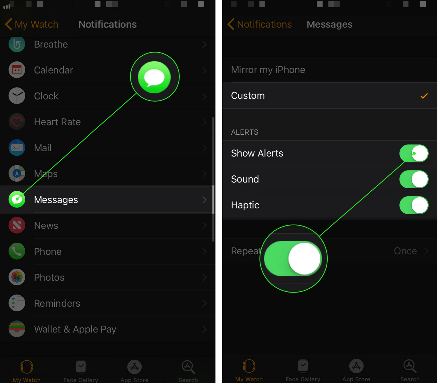 gear sport not getting notifications