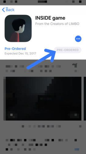 app has been preordered