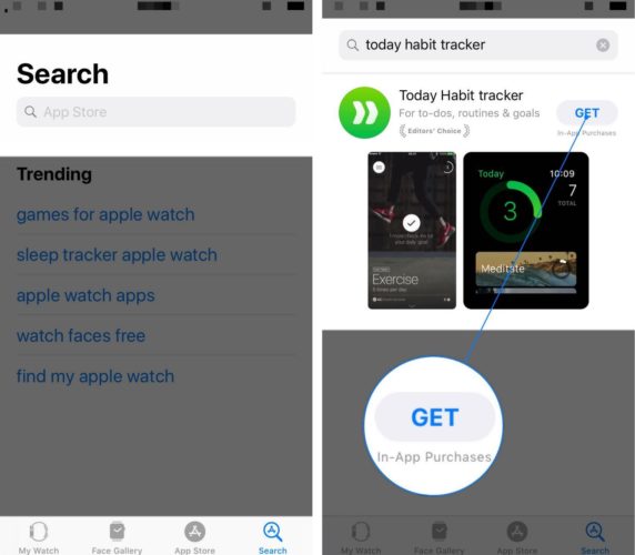 How To Download Apps Watch App Using The Search Tool