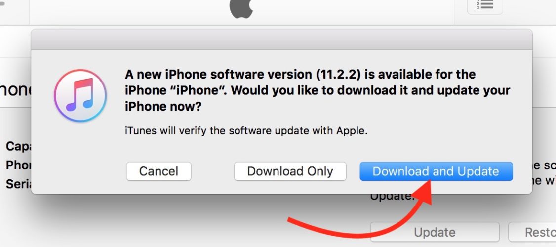 download and update ios 11.2.2 itunes
