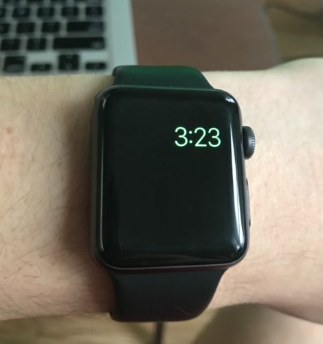 modo de reserva de energía apple watch