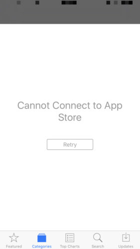 my iphone cannot connect