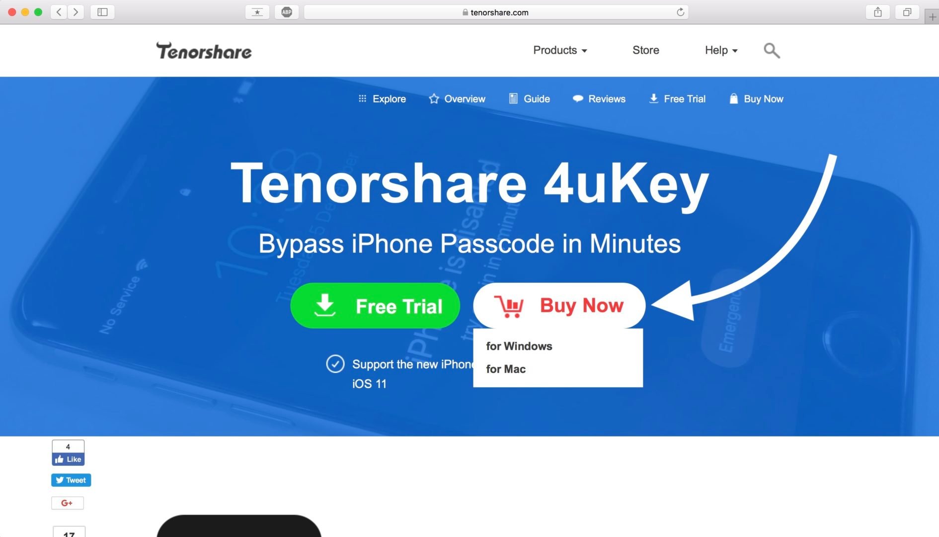 tenorshare 4mekey download