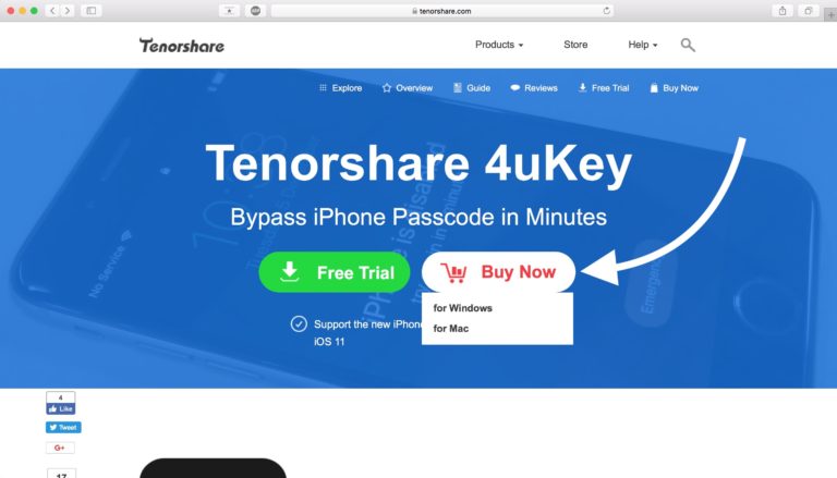 tenorshare 4ukey icloud unlock